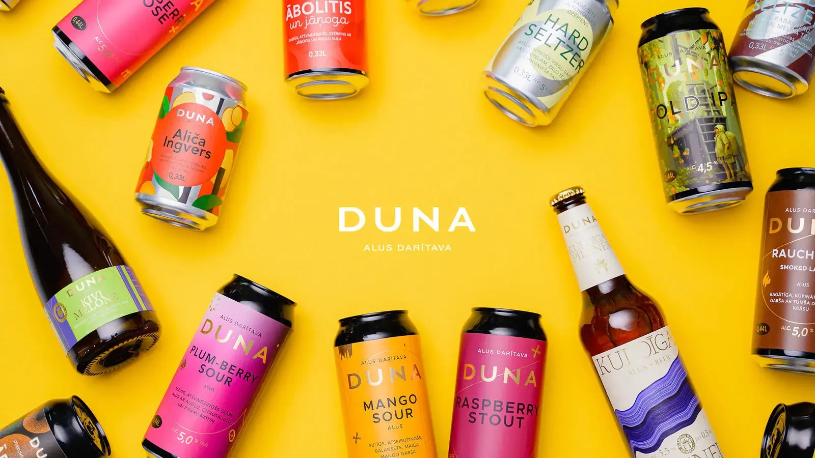 Produkte von Duna mit Logo